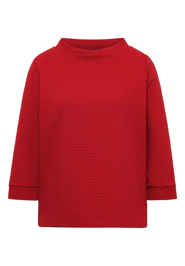 Cecil 3/4-Arm-Shirt mit Ottoman-Struktur