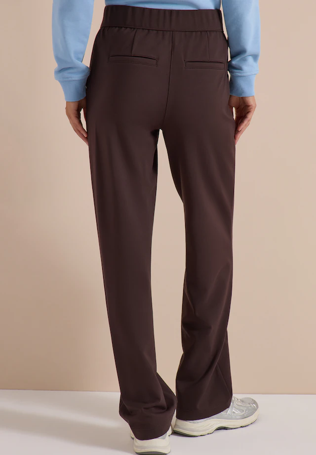 Cecil Stoffhose »Style NEELE« Jerseyhose im Loose Fit und mit Elastik-Bund