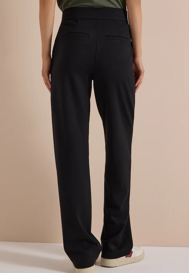 Cecil Stoffhose »Style NEELE« Jerseyhose im Loose Fit und mit Elastik-Bund