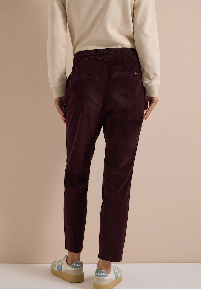 Cecil Stoffhose »Style Tracey« Elastischer Bund mit Tunnelzug / Slim Leg