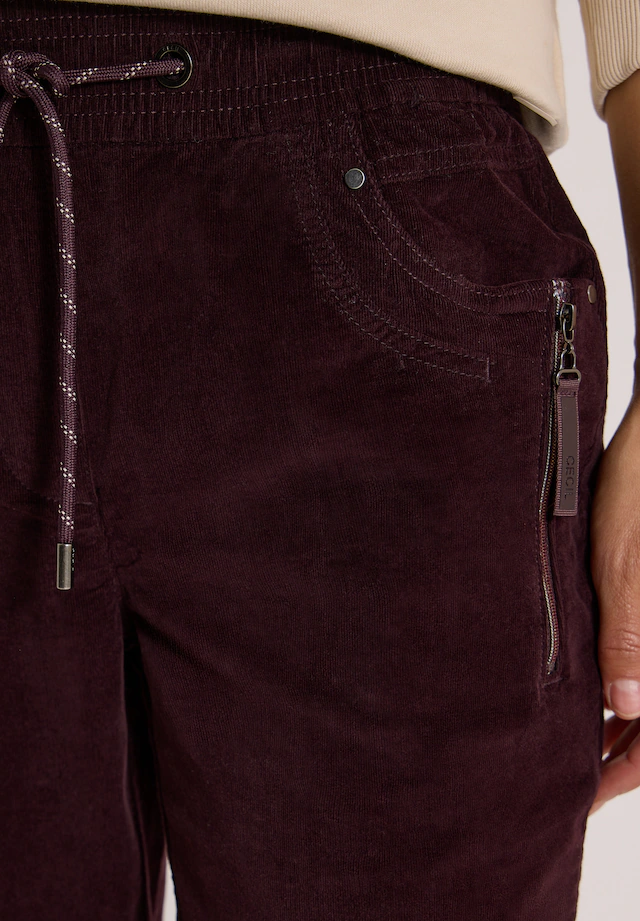 Cecil Stoffhose »Style Tracey« Elastischer Bund mit Tunnelzug / Slim Leg