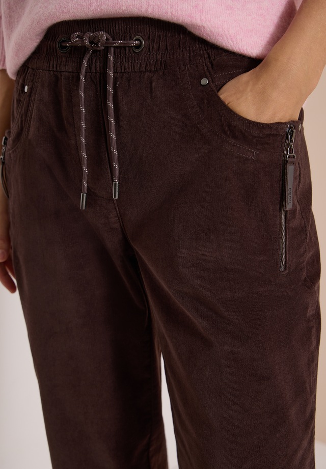 Cecil Stoffhose »Style Tracey« Elastischer Bund mit Tunnelzug / Slim Leg