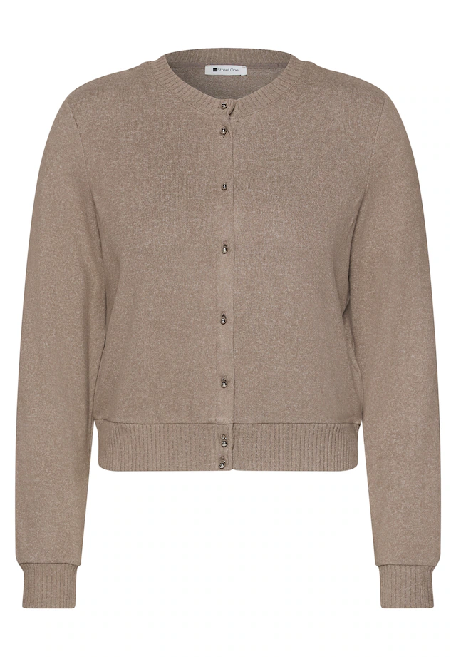 STREET ONE Cardigan aus softem Materialmix