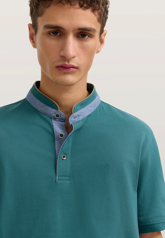 bugatti Poloshirt Modern Fit aus reiner Baumwolle