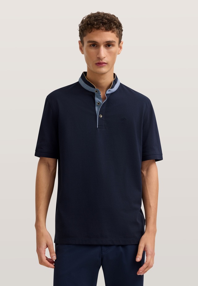bugatti Poloshirt Modern Fit aus reiner Baumwolle