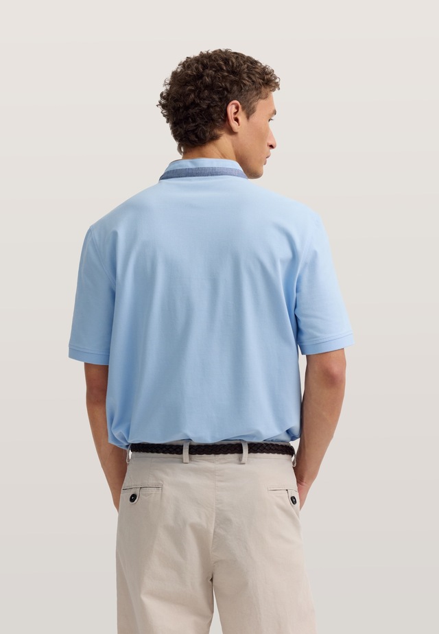 bugatti Poloshirt Modern Fit aus reiner Baumwolle