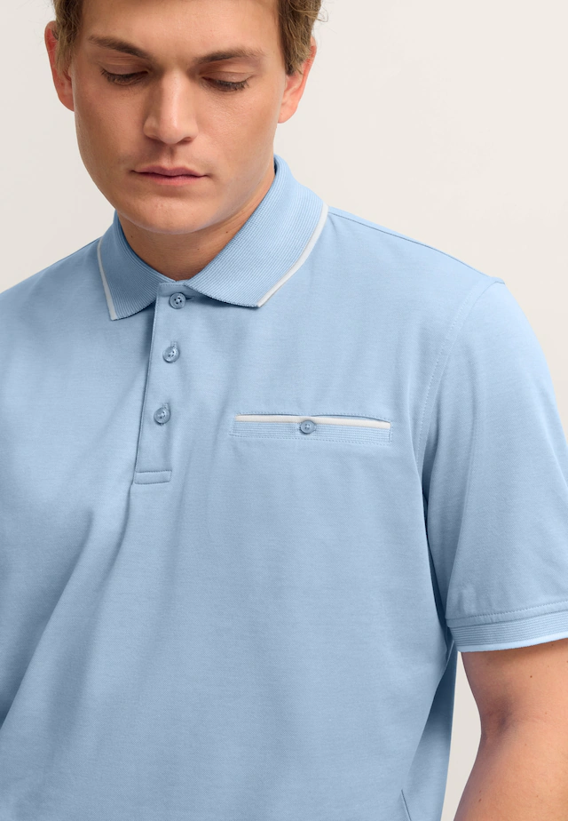 bugatti Poloshirt Modern Fit mit einer Brusttasche