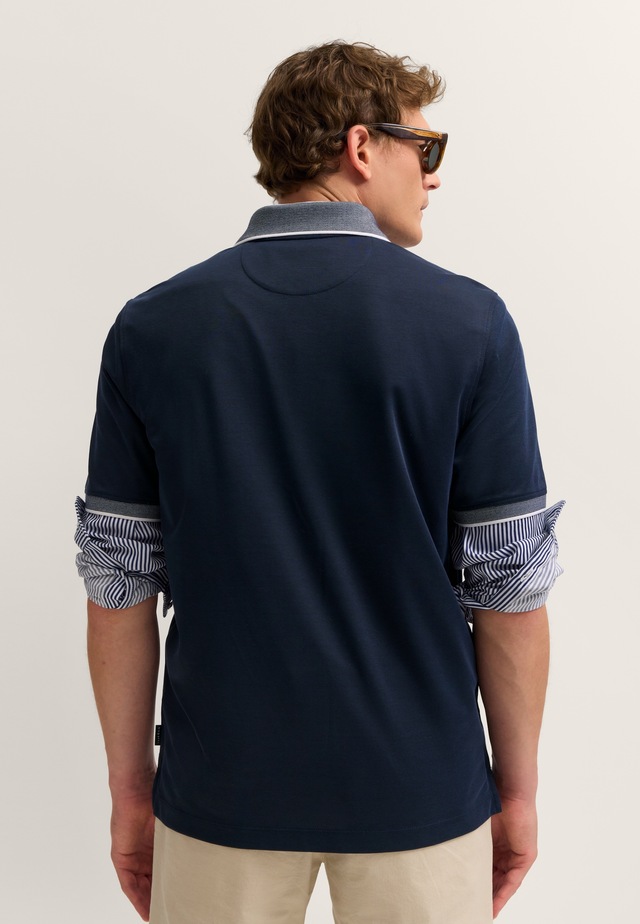 bugatti Poloshirt Modern Fit mit einer Brusttasche
