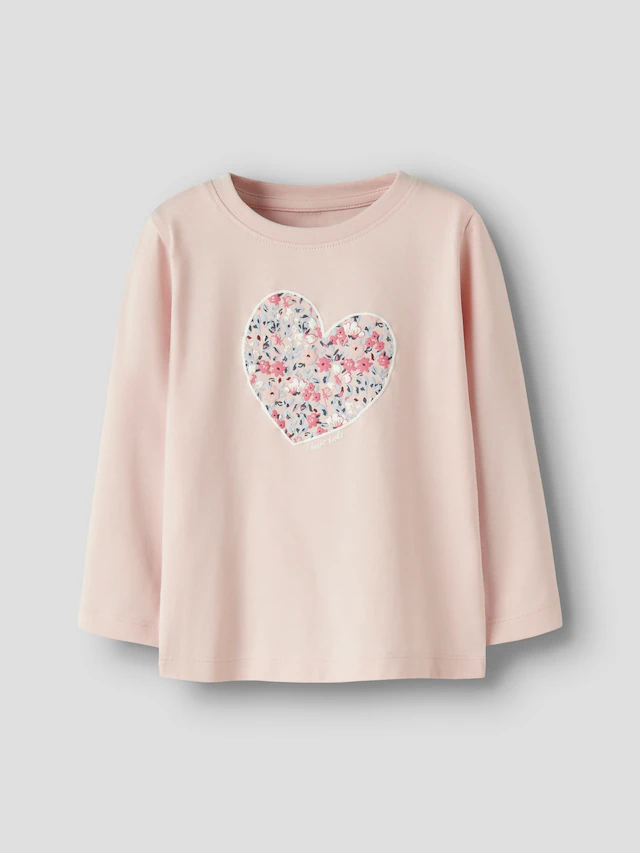 Name It Langarmshirt »NMFKIWI LS TOP« Baumwollmischung, regular fit