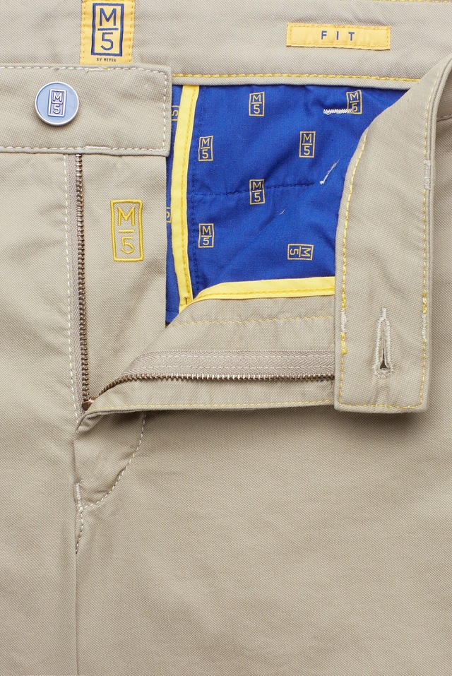 MEYER Chinos »M5 FIT« PIMA COTTON SUPER STRETCH CHINO