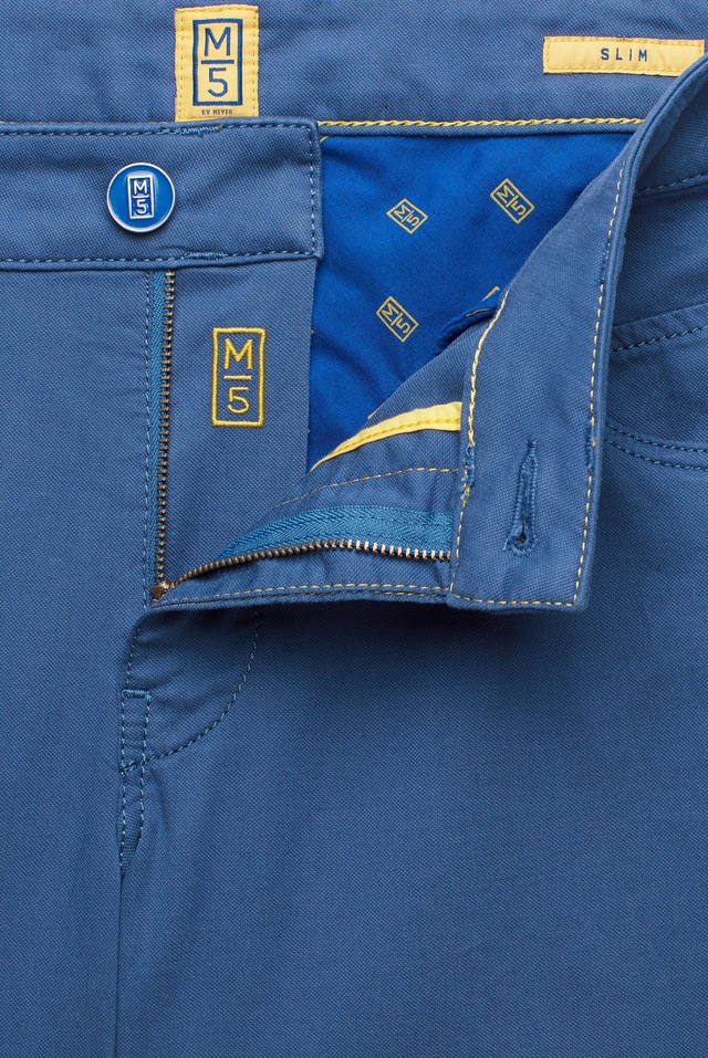 MEYER Chinos »M5 Slim« Pima Cotton Super Stretch, M5 Serie