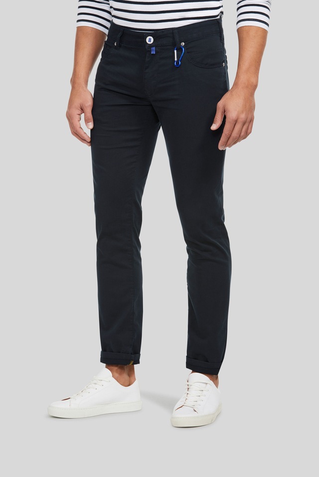 MEYER Chinos »M5 Slim« Pima Cotton Super Stretch, M5 Serie