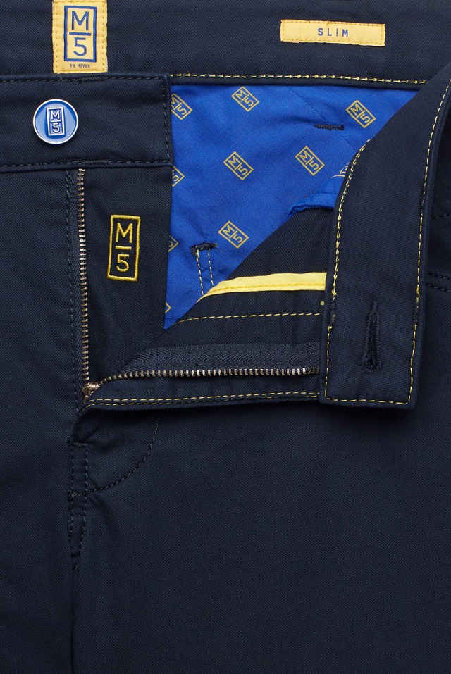 MEYER Chinos »M5 Slim« Pima Cotton Super Stretch, M5 Serie