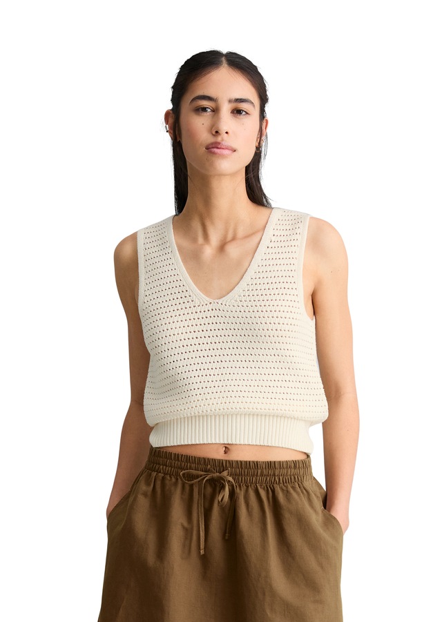 Marc O'Polo DENIM Strickpullover »aus Organic Cotton«