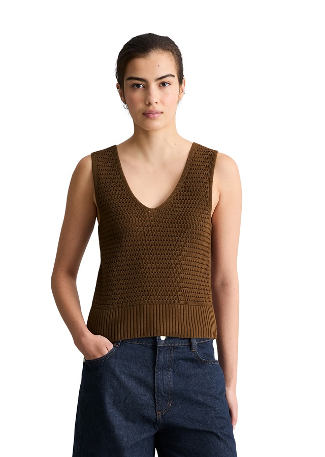 Marc O'Polo DENIM Strickpullover »aus Organic Cotton«
