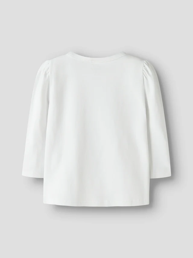 Name It T-Shirt »NMFJINA STITCH LS TOP BOX NOOS WDI« Baumwollmischung, regular fit