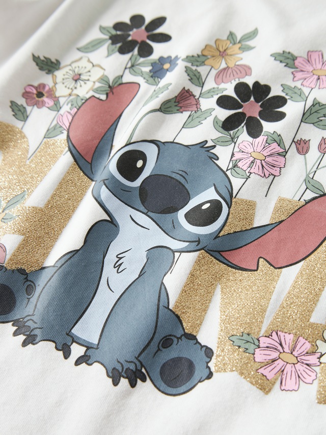 Name It T-Shirt »NMFJINA STITCH LS TOP BOX NOOS WDI« Baumwollmischung, regular fit