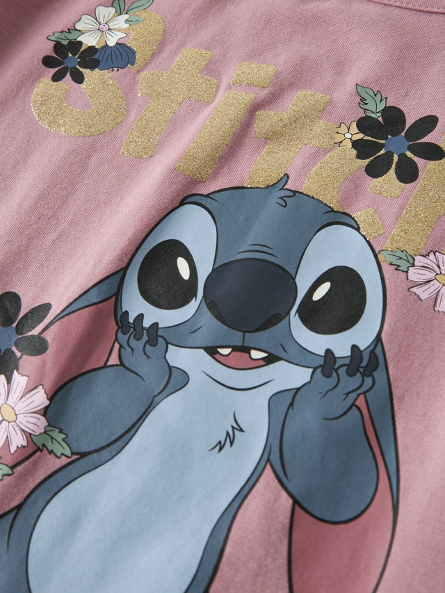 Name It T-Shirt »NMFJINA STITCH LS TOP BOX NOOS WDI« Baumwollmischung, regular fit