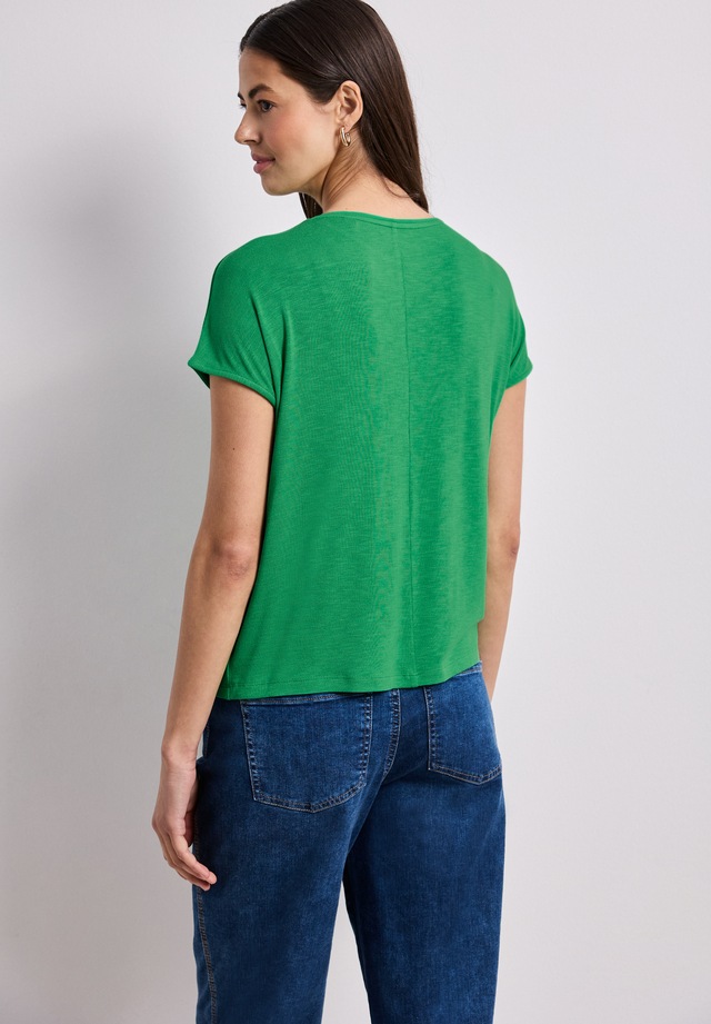 STREET ONE T-Shirt mit Rundhalsausschnitt