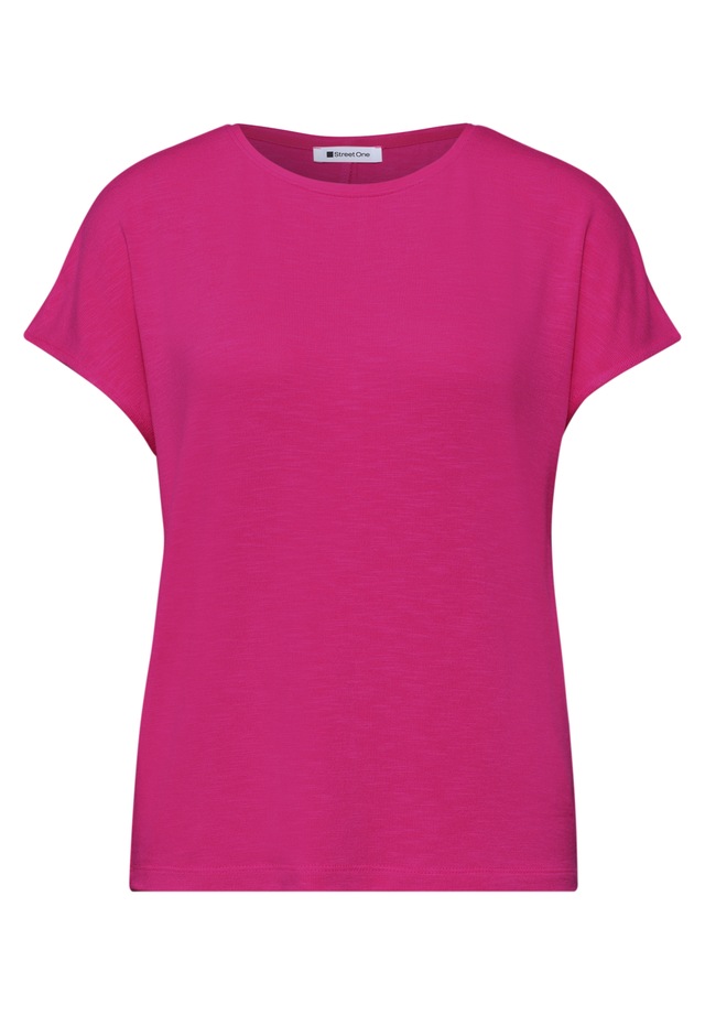 STREET ONE T-Shirt mit Rundhalsausschnitt