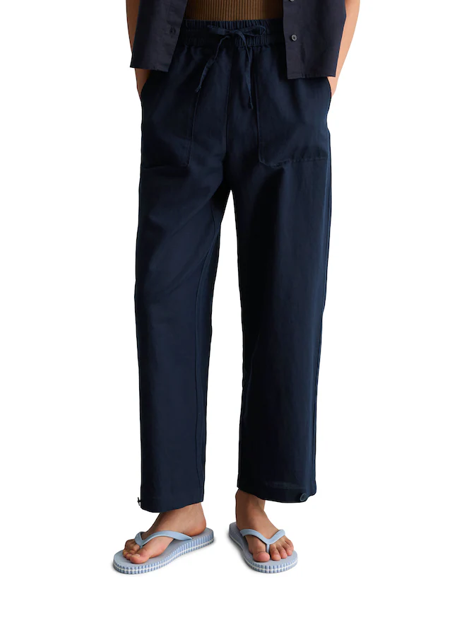 Marc O'Polo DENIM Chinohose »aus Leinen-Baumwolle-Mix«