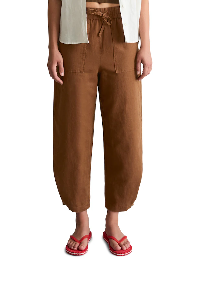 Marc O'Polo DENIM Chinohose »aus Leinen-Baumwolle-Mix«