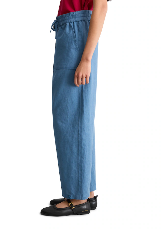 Marc O'Polo DENIM Chinohose »aus Leinen-Baumwolle-Mix«