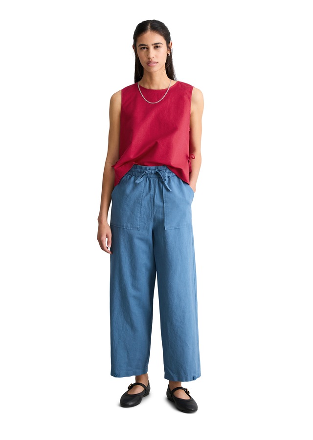 Marc O'Polo DENIM Chinohose »aus Leinen-Baumwolle-Mix«