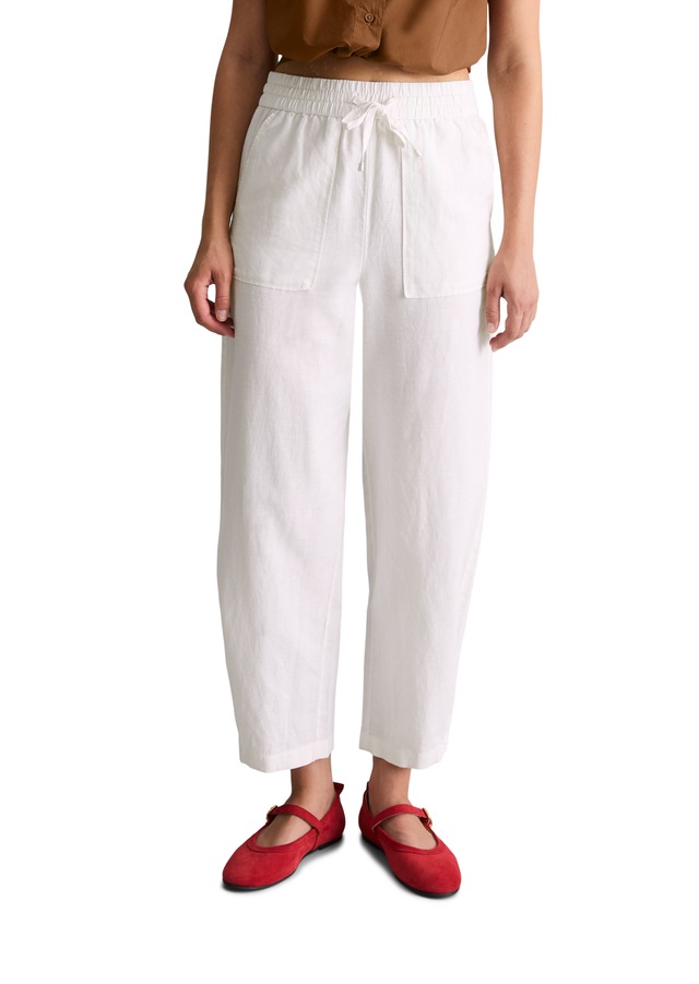 Marc O'Polo DENIM Chinohose »aus Leinen-Baumwolle-Mix«