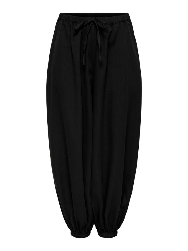 JDY Schlupfhose »JDYPALOMA MW LOOSE PANT WVN NOOS« Materialmix
