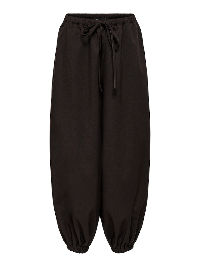 JDY Schlupfhose »JDYPALOMA MW LOOSE PANT WVN NOOS« Materialmix