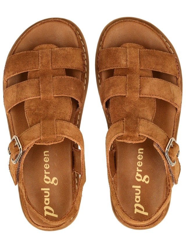 Paul Green Riemchensandale »Paul Green Sandalen Veloursleder«
