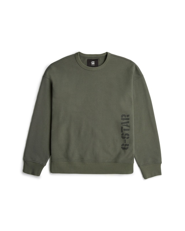 G-STAR Longpullover »Sprayed 89 Graphic Loose Sweater«