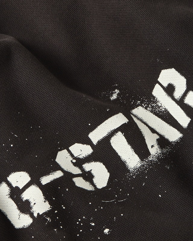 G-STAR Longpullover »Sprayed 89 Graphic Loose Sweater«