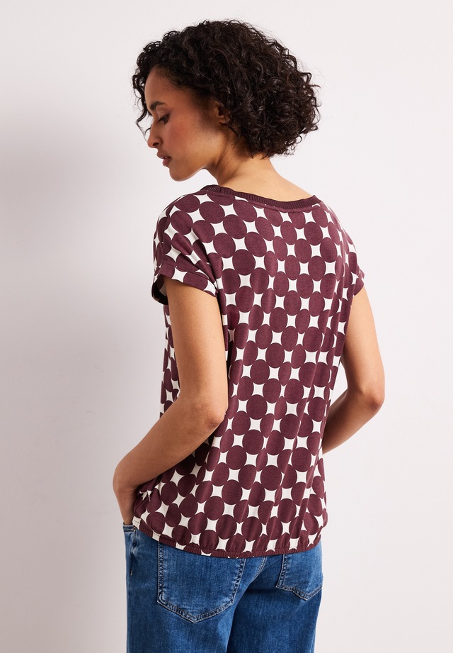 STREET ONE T-Shirt mit Rundhalsausschnitt