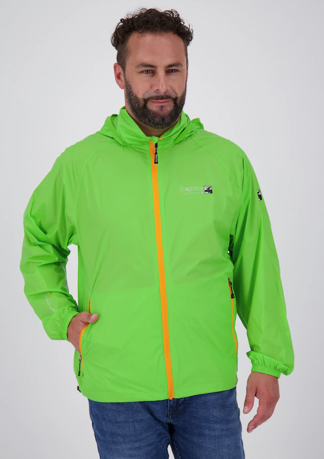 DEPROC Active Regenjacke »ROBSON MN II« mit Kapuze auch in Großen Größen erhältlich