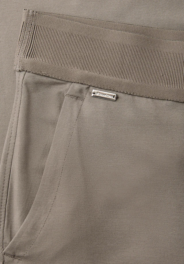 STREET ONE Stoffhose High Waist