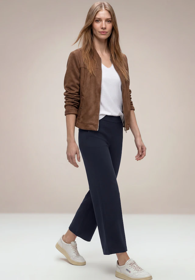 STREET ONE Stoffhose High Waist