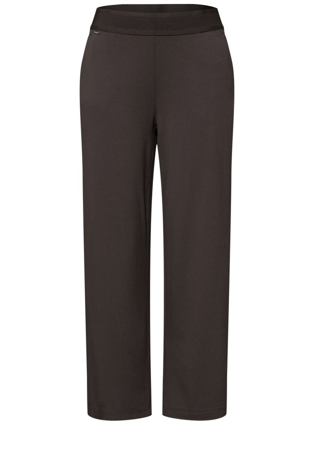 STREET ONE Stoffhose High Waist
