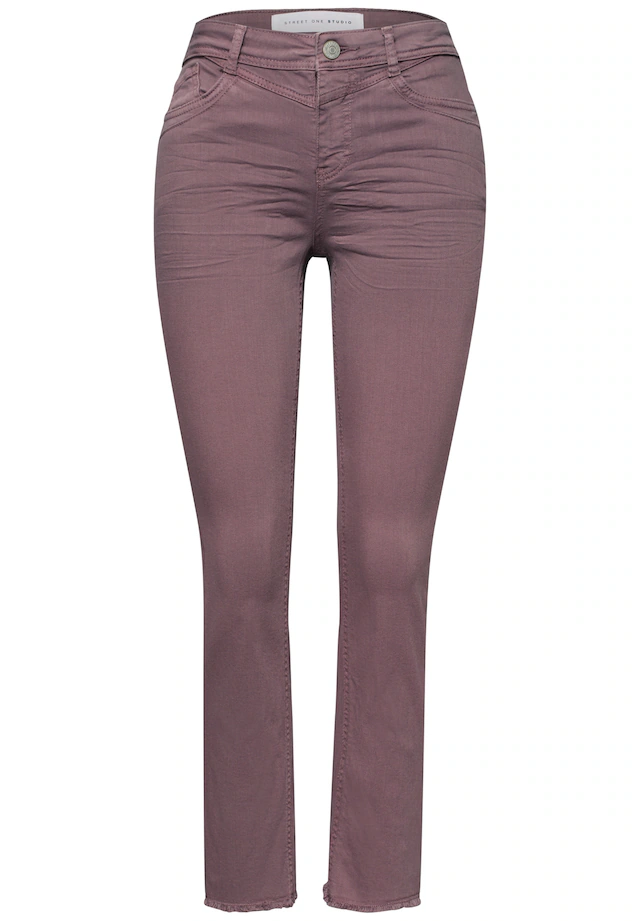 STREET ONE STUDIO Slim-fit-Jeans aus Baumwolle mit Stretchanteil