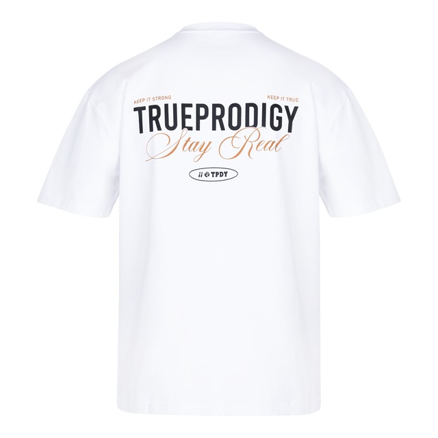 trueprodigy Oversize-Shirt »Lou F Logo Print Oversized Rundhals«
