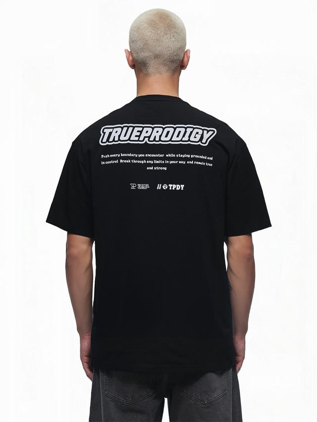 trueprodigy Oversize-Shirt »Eden Logo Print Oversized Rundhals«