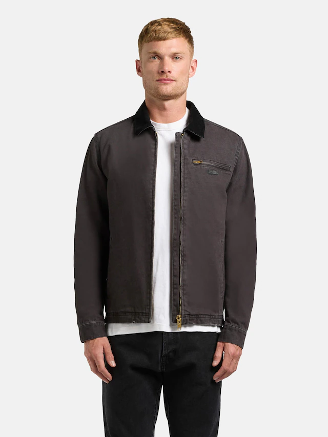 khujo Hemdjacke »Deddy« ohne Kapuze Modische Herren Jacke mit Kordkragen