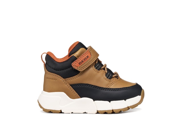 Geox Lauflernschuh »B FLEXYPER MINI BOY« Sneaker mit TEX, Größenschablone zum Download