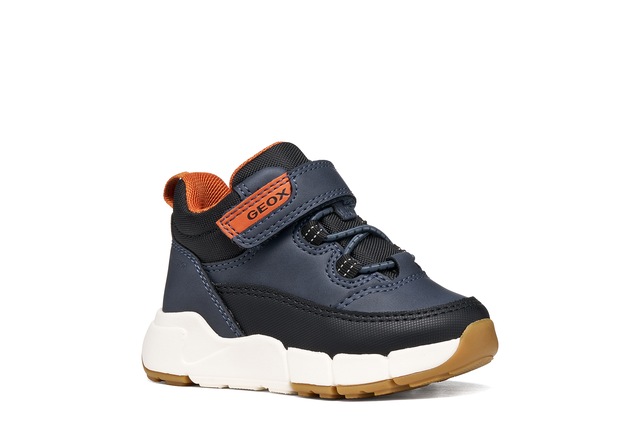 Geox Lauflernschuh »B FLEXYPER MINI BOY« Sneaker mit TEX, Größenschablone zum Download