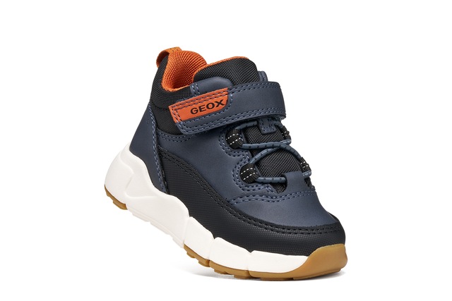 Geox Lauflernschuh »B FLEXYPER MINI BOY« Sneaker mit TEX, Größenschablone zum Download