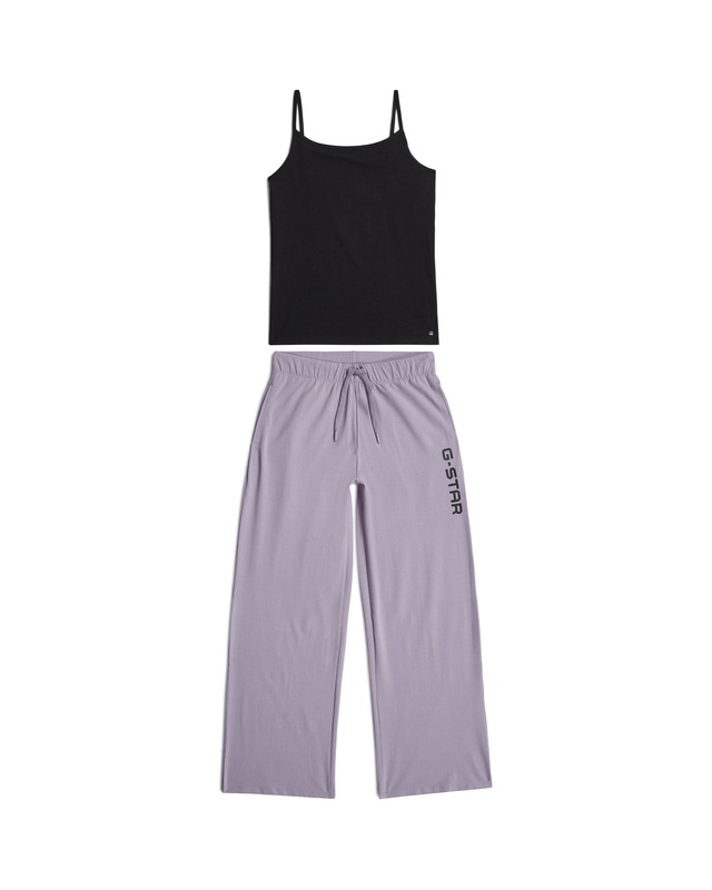 G-STAR Pyjama »Cami und Wide Leg Pant Pyjama Set«