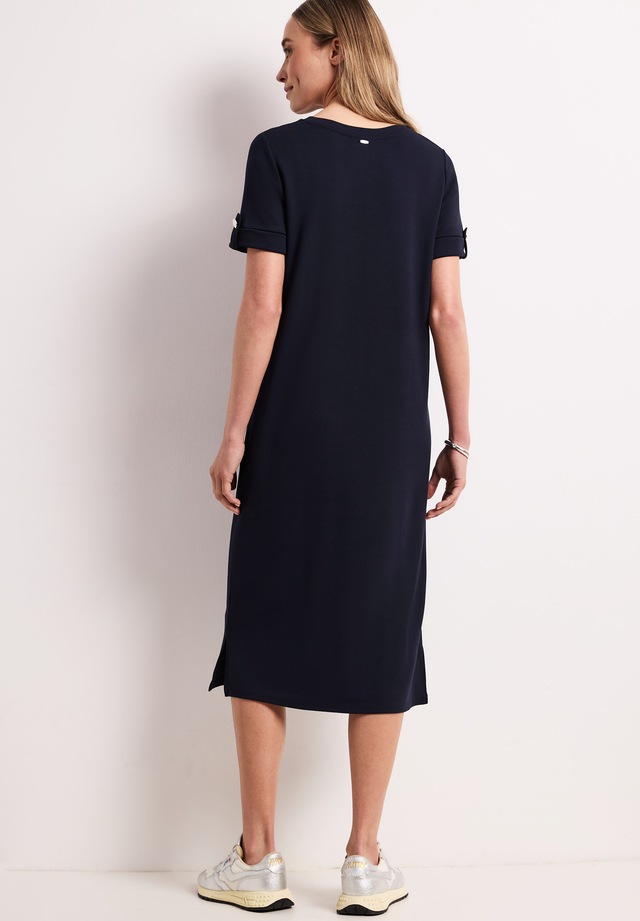 STREET ONE Jerseykleid Ohne Taschen mit Rundhalsausschnitt