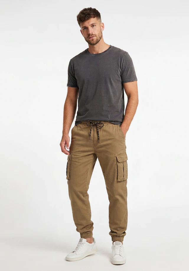 Man's World Cargohose »mit elastischem Bund« bequem, praktisch, lässig