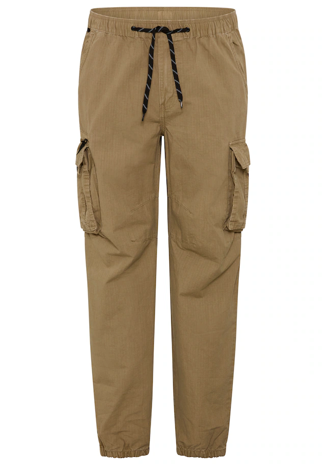 Man's World Cargohose »mit elastischem Bund« bequem, praktisch, lässig